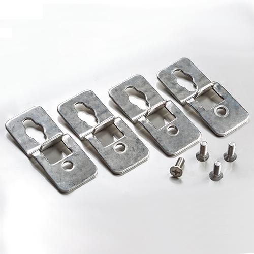 Photo SUPPORT MURAL INOX 316L - SACHET DE 4 PIECES | Ref : 48623