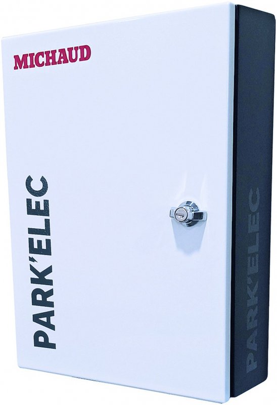 Photo Cette armoire est destinée à être installée sur la place de parking dans le cadre de la création d'une dérivation individuelle sur une colonne horizontale NF C 14-100. Intègre CCPI. panneau de comptage et coffret de protection. | Ref : GE020