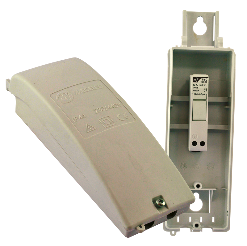 Photo Coffret d\'illlumination compact avec C/C 16A max. 10x38 | Ref : CAND/CC      