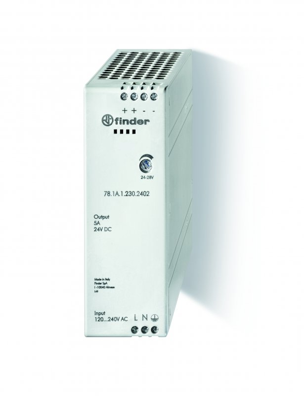 Photo Alimentation 5A Entre: 120-230VAC Sortie: 24VDC 120W | Ref : 78.1A.2402