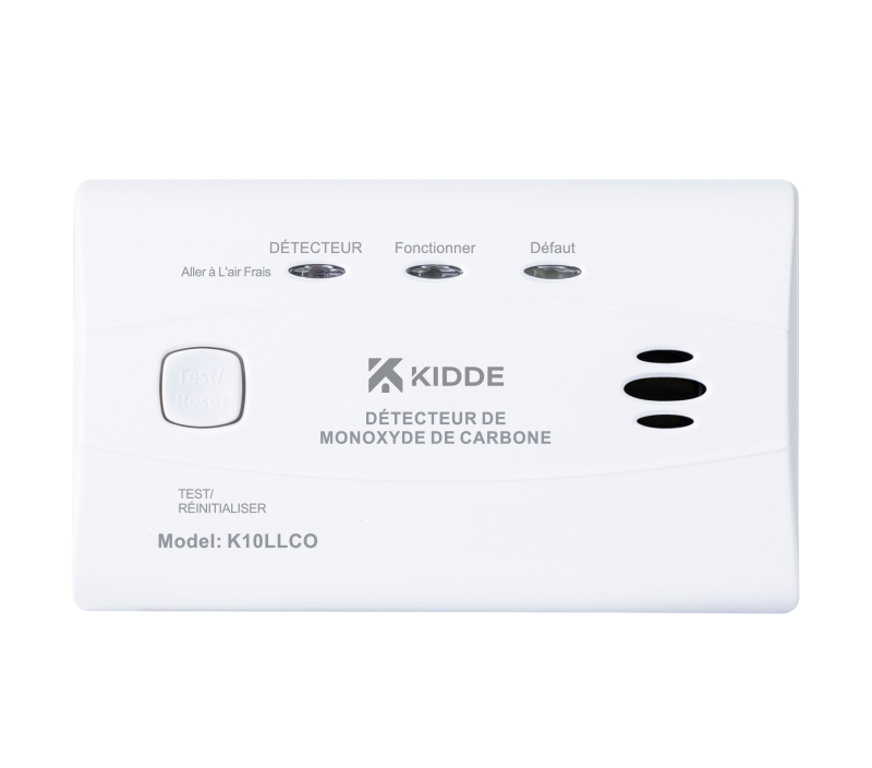 Photo D�tecteur de monoxyde de carbone garantie 10 ans pile lithium scell�e | Ref : DMCK10LLCO