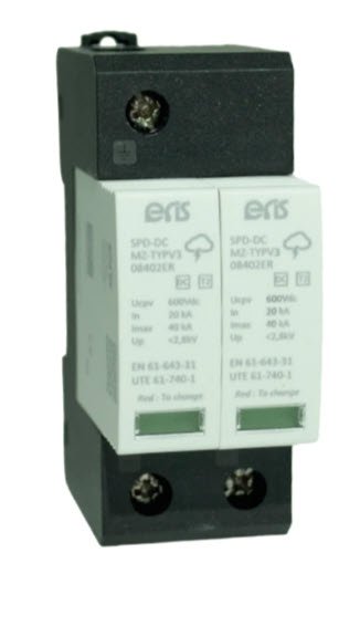 Photo Parafoudre 600VDC Imax 40kA | Ref : 08402ER