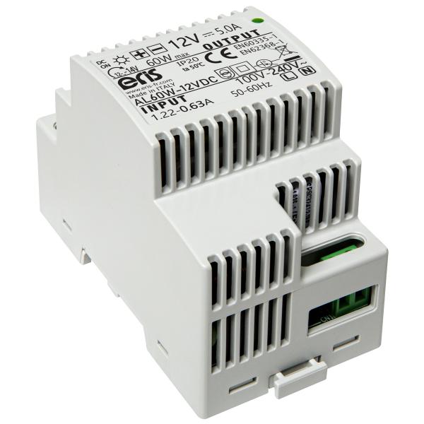 Photo Alimentation modulaire 60W 3 modules sortie: 12VDC 5A | Ref : AL60W-12VDC
