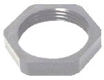 Photo Contre crou polyamide M40 gris | Ref : CEPM40