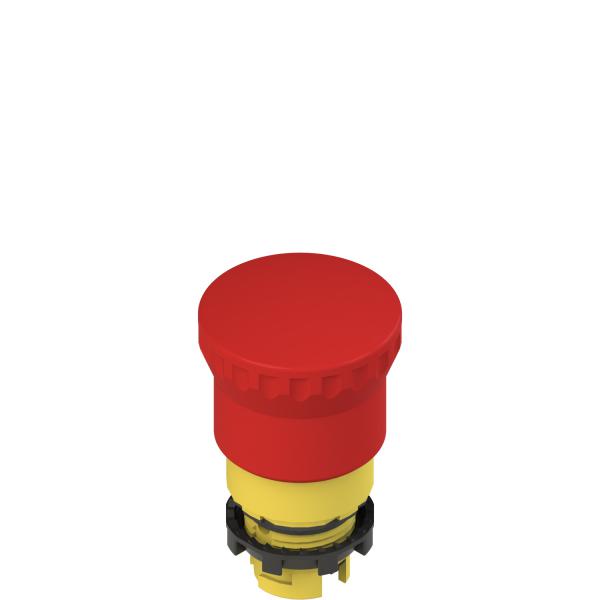 Photo Bouton arrt d'urgence avec dverrouillage push-pull | Ref : E2 1PEPZ4531