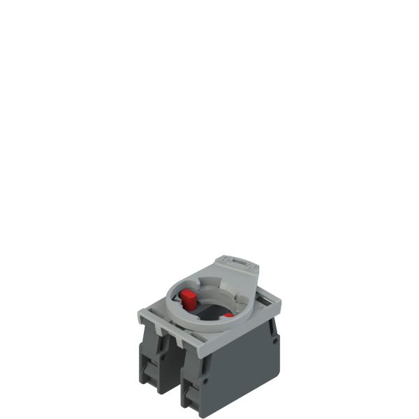 Photo Produit complet avec bloc de contact 2NC et adaptateur de fixation | Ref : E2 AC-XXBC0011
