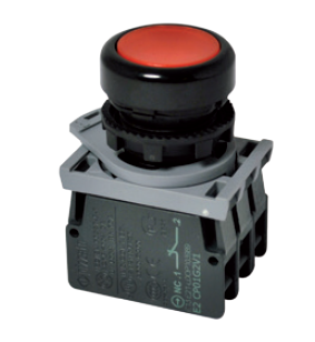 Photo B.P. LUMINEUX 24V VERT COMLPET 1NC+ 1NO | Ref : E2ACDXBC0401