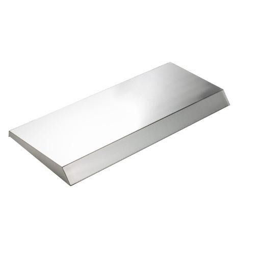 Photo Toit de protection en Inox 304L pour coffret 400X200 | Ref : INXTEJ4020