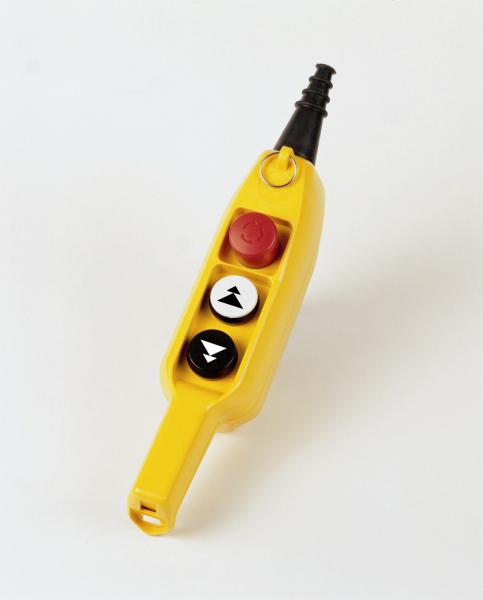 Photo Boite pendante 2 boutons double vitesse monte/descente + AU | Ref : P03D2