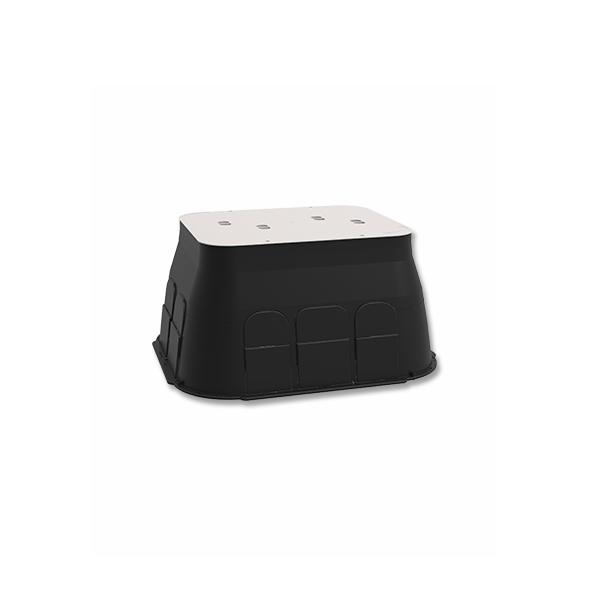 Photo Regard DRAINBOX 605X520x300mm couvercle gris fond ouvert | Ref : PB5060G