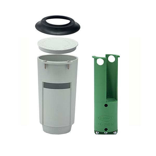 Photo Kit porte-poteau Diam.60 pour regard PB2020 PB3030 PB4040 | Ref : PBR60