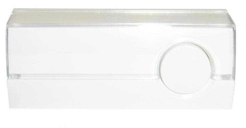 Bouton de sonnette avec porte-étiquette lumineux (51011)