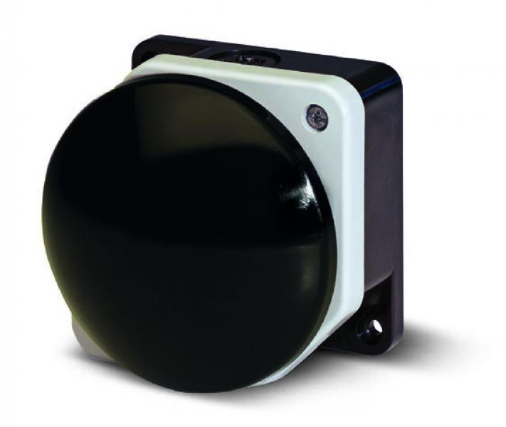 Photo Bouton coup de poing noir diam. 90mm 1 NO en saillie IP66 | Ref : PG8M9W10