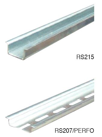 Photo Rail symtrique 7,5 - Longueur 2 m galvanis non perfor | Ref : RS207