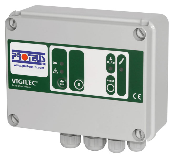 Photo Commande et protection de pompe V1M multi-contrle 18A | Ref : V1M-230V