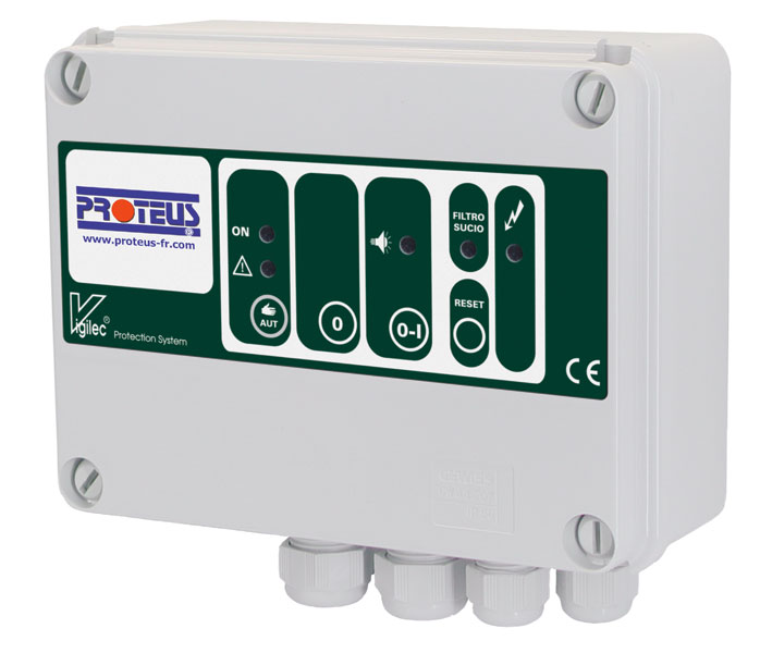 Photo Commande de pompe piscine V1MP 18A 2.2kW programmateur | Ref : V1MP-230V