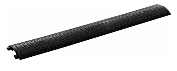 Photo Protège câble 140x20x900mm noir 1 compartiment 48x14mm | Ref : ZCU1