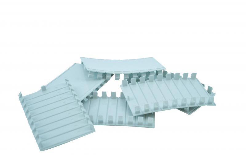 Vignette 2 produit Obturateur standard 4 modules couleur gris | Ref : 3400-G       