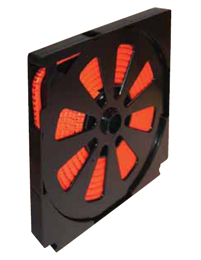 Vignette 2 produit bague de rep�rage pour fil en V lettre  w  jaune.250p | Ref : PTV90/W