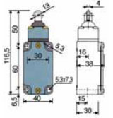 Vignette 3 produit Ref : FD515 | INTER GALET IP66 METAL