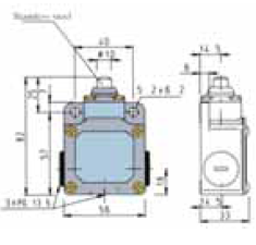Vignette 3 produit Ref : FL501 | INTER POUSSOIR IP66 METAL