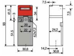 Vignette 3 produit Ref : FR993 | INTER A CLE 2NC IP67