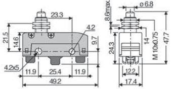 Vignette 3 produit Ref : MKV11D09 | MICRO INTER IP40 OC 5.5MM