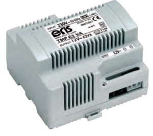 ERIS Transfo modulaire 12vac 63va 5.25a 8 modules TMP63VA/12V