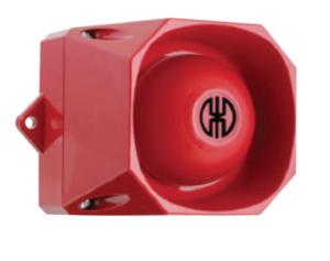 ERIS Sirene 105db reglable - serie 139 - 32 sons - 115-230vac - rouge montage mural 139 000 68