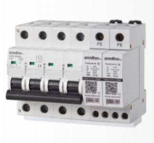 ERIS Parafoudre t2 modulaire tri+n dbrochable autoprotg imax:20ka ANP20T+