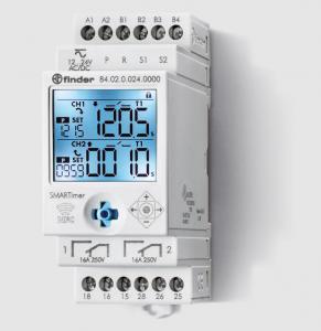 ERIS Tempo digitale 25 fonctions 2 canaux 16a nfc 110-240vac/dc 84.02.0.230