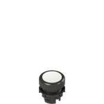 ERIS Bouton-poussoir blanc affleurant collerette noire E2 1PU2R2210