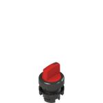 ERIS Slecteur lumineux  manette 3 positions rouge avec marquage E2 1SL13ACH31AB