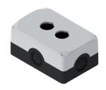 ERIS Boite 2 trous d.22 gris ES32000