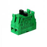 ERIS Bloc contact 2n0 2vit pour boite pendante PL004010     