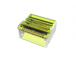ERIS Rpartiteur ttrapolaire 80a - entre: 1x16mm2 - sortie: 1x16+1x6+10x4mm2 par ple RPQ0995