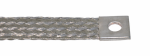 ERIS Tresse de masse plate en cuivre tam 16mm2 lg: 100mm perage diam. 8.5mm TMS1030