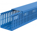 ERIS Goulotte de c�blage lg:100 ht:80mm bleu ral 5012 V6B80100