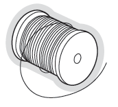 Photo BOBINE TIRE-FIL PA ENV 55 DAN/2600M | Ref : 13022        