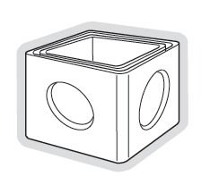 Photo REHAUSSE H 25/30 POUR BOITE PLUVIALE BET | Ref : 48083        