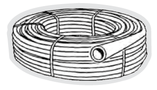Photo Couronne Tube Pex Bleu Dn25 100M | Ref : 55066