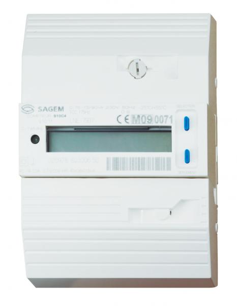 Photo Compteur agre EDF Monophas 135 A Tarif bleu  Conforme CE+MID | Ref : CR13MM11     