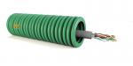 PMFLEX Prefilee verte dm.25 f-utp cat.5e 4p6  C3F