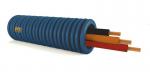 PMFLEX Gaine prefile prefilbleu dm.16 3x1,5 noir-orange-rouge h07v-u F1U15ANR