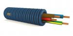 PMFLEX Gaine prefile prefilbleu dm.16 4x1,5 bleu-marron-rouge-vert/jaune h07v-u F1U15BMRT