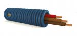 PMFLEX Gaine prefile prefilbleu dm.16 3x1,5 marron-marron-rouge h07v-u F1U15MMR