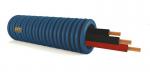 PMFLEX Gaine prefile prefilbleu dm.16 3x1,5 noir-noir-rouge h07v-u F1U15NNR