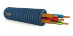 PMFLEX Gaine prefile prefilbleu dm.20 5x1,5 rouge-bleu-vert/jaune-orange-orange h07v-u F2U15AABRT