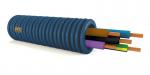 PMFLEX Gaine prefile prefilbleu dm.20 5x1,5 noir-bleu-vert/jaune-marron-violet h07v-u F2U15BMNPT