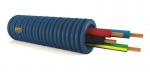 PMFLEX Gaine prefile prefilbleu dm.20 4x1,5 bleu-noir-rouge-vert/jaune h07v-u F2U15BNRT